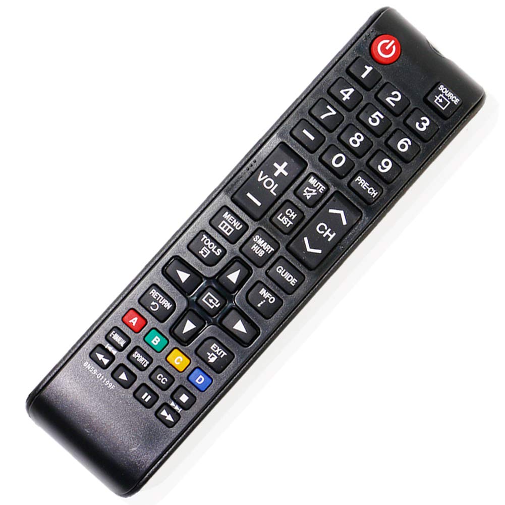 BN59-01199F Replace Universal Remote Control fit for Samsung TV LED LCD HDTV UN32J525DAFXZA UN32J4500AF UN43JU640DF UN60J6200AF UN60J620DAF