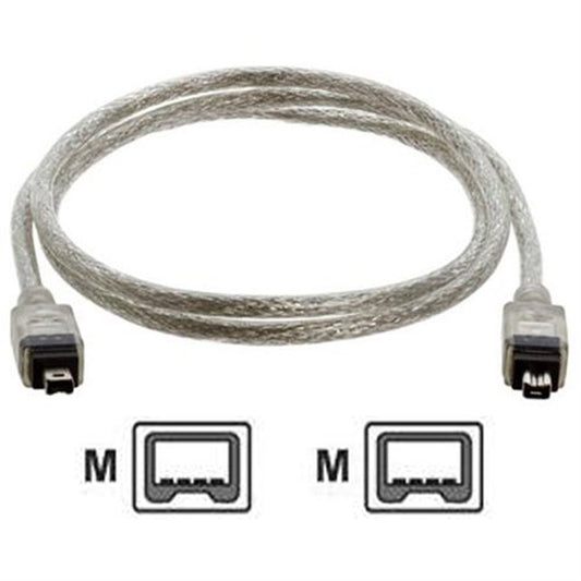 MPF Products VMC-IL4415 VMCIL4415 i.Link 4-pin to 4-pin DV Digital Video Transfer Cable Replacement Compatible with Select Sony Handycam Camcorders
