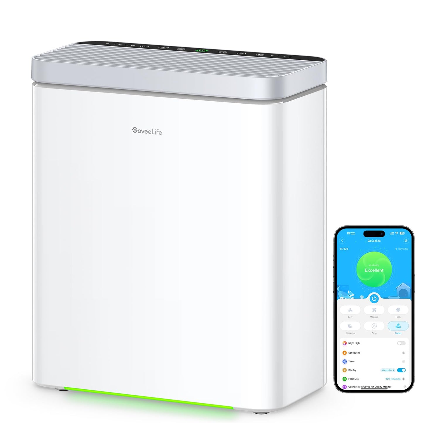 GoveeLife Smart Air Purifier for Home Large Rooms, Covers up to 1046 ft²
