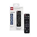 RCA Universal Streaming Remote Control, USB-C Rechargeable, 3-Device Compatible with Samsung, LG, Sony, Vizio TVs, Roku, Fire TV, Apple TV, Chromecast