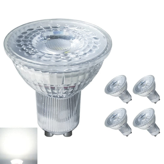 Night Blazers GU10 LED Bulb 5 Watt NO Flicker 40W Equivalent 6000K Daylight Cool White Light Bulbs Wide Angle Spotlight, Recessed Track Light