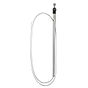 Metra 44-PWRFD261 OEM Power Antenna Motor Replacement Mast for Select Ford Lincoln and Mercury Vehicles