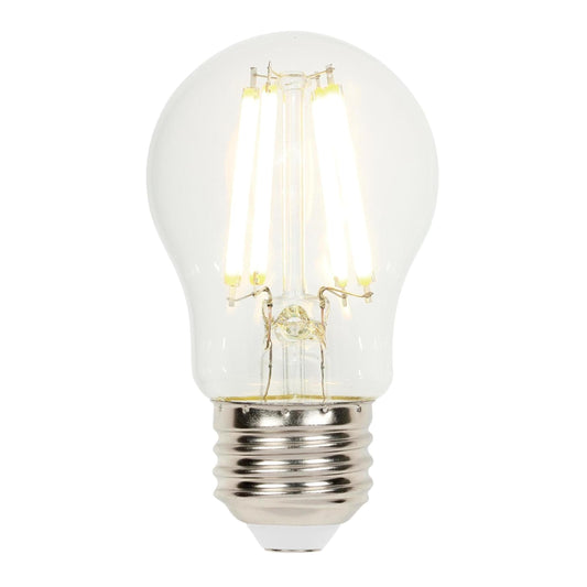 Westinghouse 5277000 6 Watt (60 Watt Equivalent) A15 Dimmable Clear Filament LED Light Bulb, Medium Base