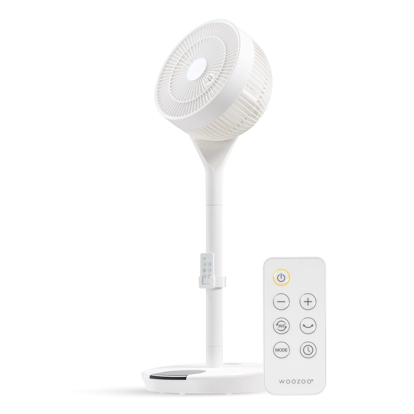 IRIS WOOZOO Pedestal 360 Oscillating DC Motor Standing Fan with Remote Control