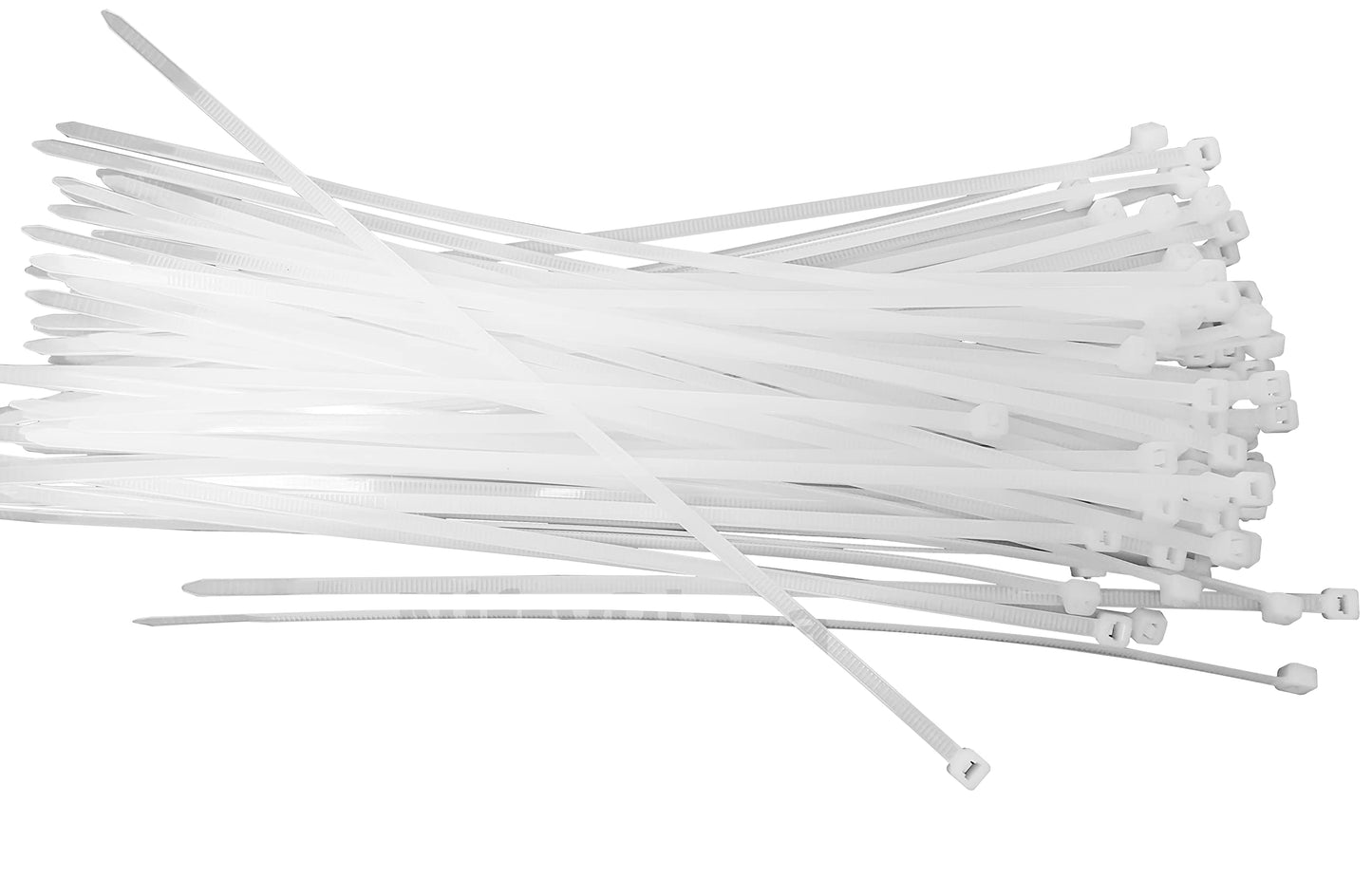 NiftyPlaza 10 Inch Cable Ties - 100 Pack - UV Weather Resistant - HEAVY DUTY 75 Pounds TENSILE Strength Professional Grade Electric Cable Zip Ties