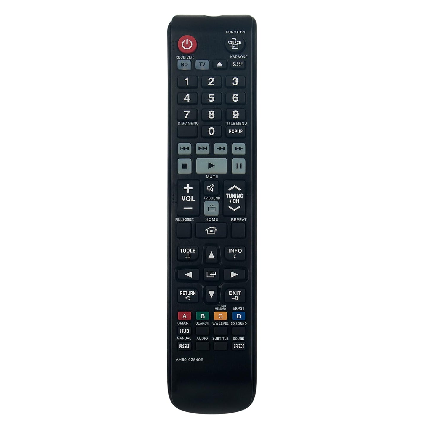 AH59-02540B Replaced Remote Control Compatible with Samsung Blu-ray Home Theater HT-F5530HK