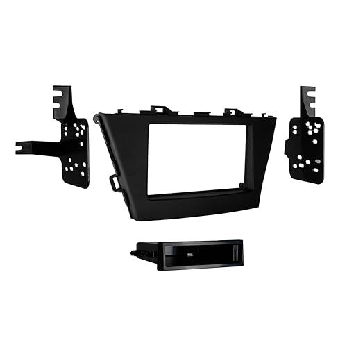 Metra 99-8243B Double DIN or Single DIN Radio Dash Kit Fits 2012-2014 Toyota Prius V