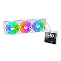Thermaltake TH360 V3 Ultra ARGB CPU Liquid Cooler; Intel/AMD; 1x360mm 500~2500rpm Single Frame ARGB Fan; 3.95" TFT 720x720p LCD; Rotatable Pump Head