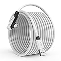 16 Feet Link Cable for Quest 3S,VR Cable Compatible with Meta Quest 3S/Quest 3/Oculus Quest 2/Pico 4 Accessories and PC/Steam VR,16FT USB 3.0 to USB C
