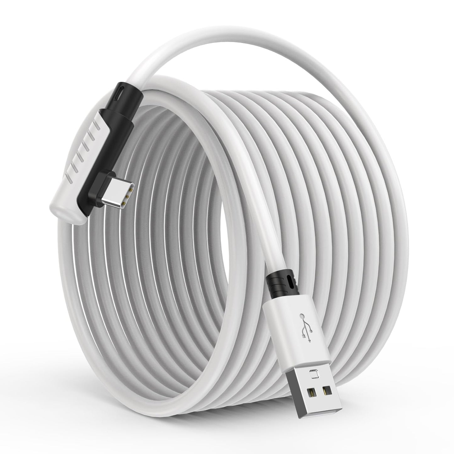 16 Feet Link Cable for Quest 3S,VR Cable Compatible with Meta Quest 3S/Quest 3/Oculus Quest 2/Pico 4 Accessories and PC/Steam VR,16FT USB 3.0 to USB C