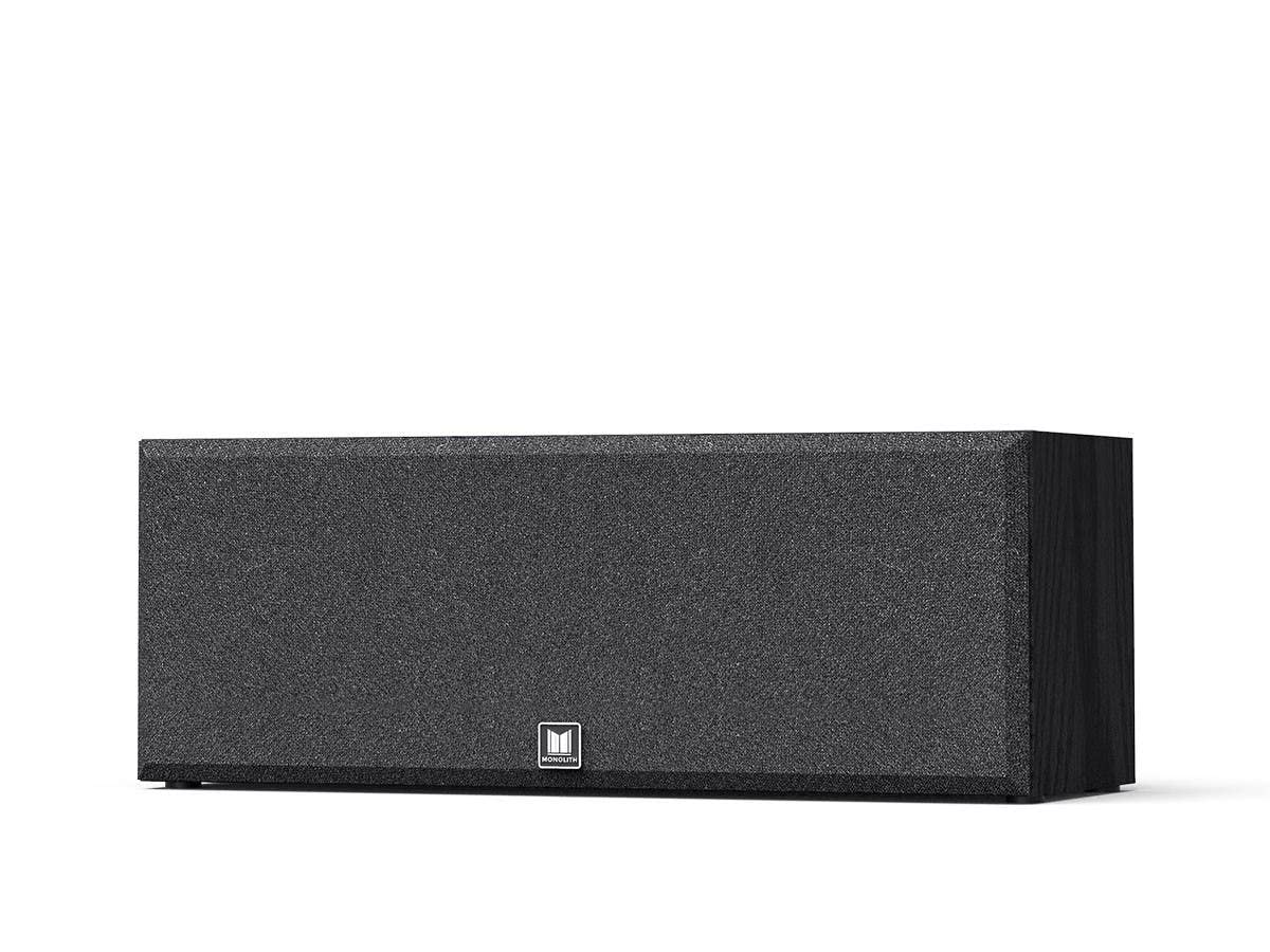 Monolith C4 Center Channel Speaker (Each) Powerful Woofers, Punchy Bass, High Performance Audio, for Home Theater System - Audition Series