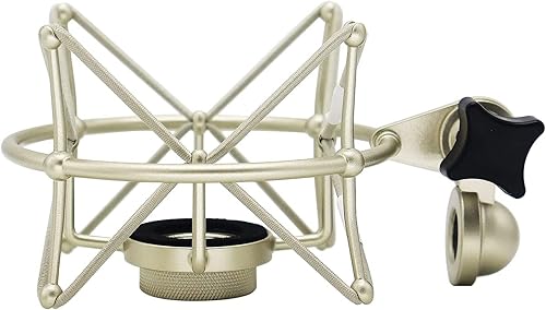 Grneric Metal Microphone Shockmount & Stand for Neumann TLM 103/M147 - Silver