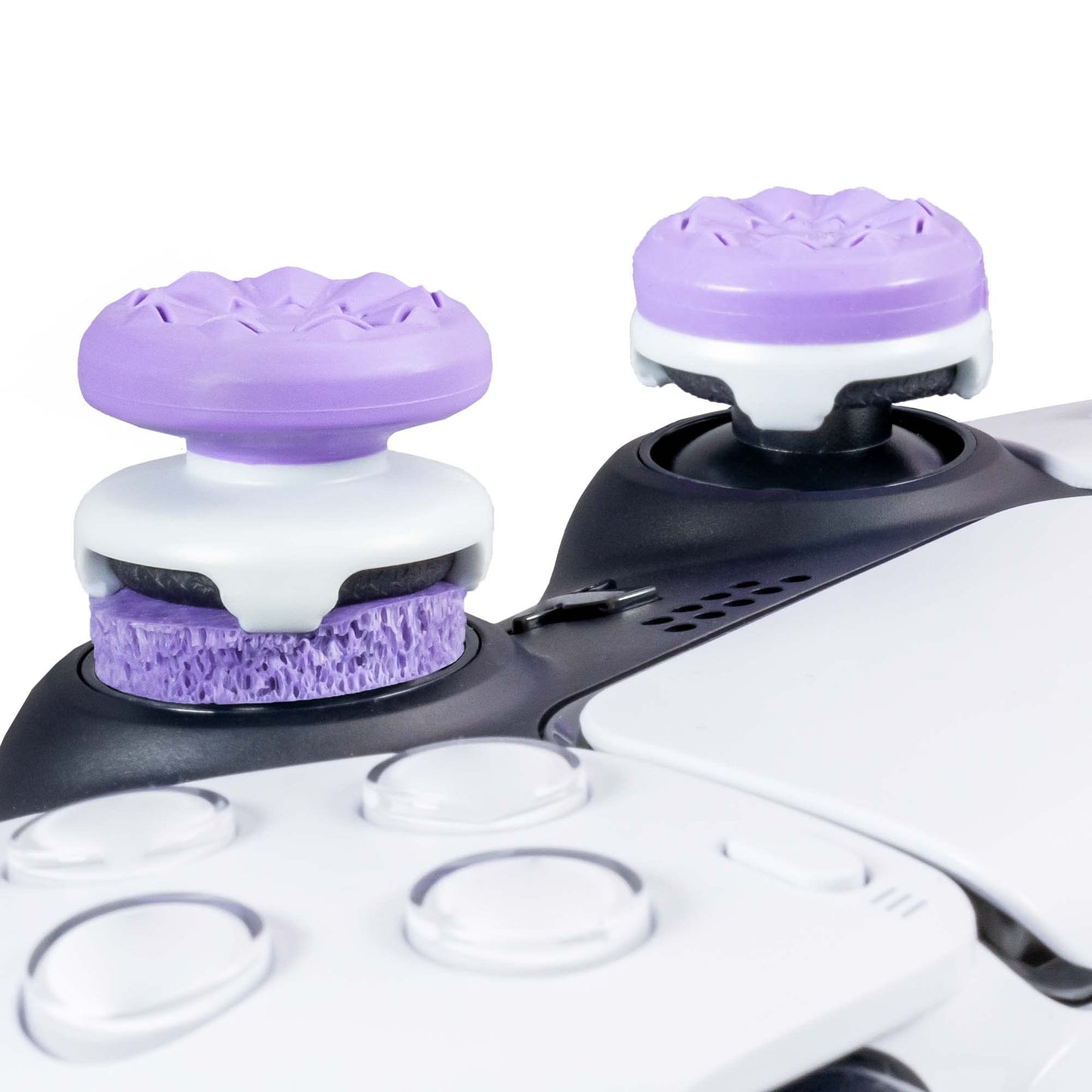 KontrolFreek Aim Boost Kit for PlayStation 5 (PS5) and PlayStation 4 (PS4) Controller | Includes Performance Thumbsticks and Precision Rings | Galaxy