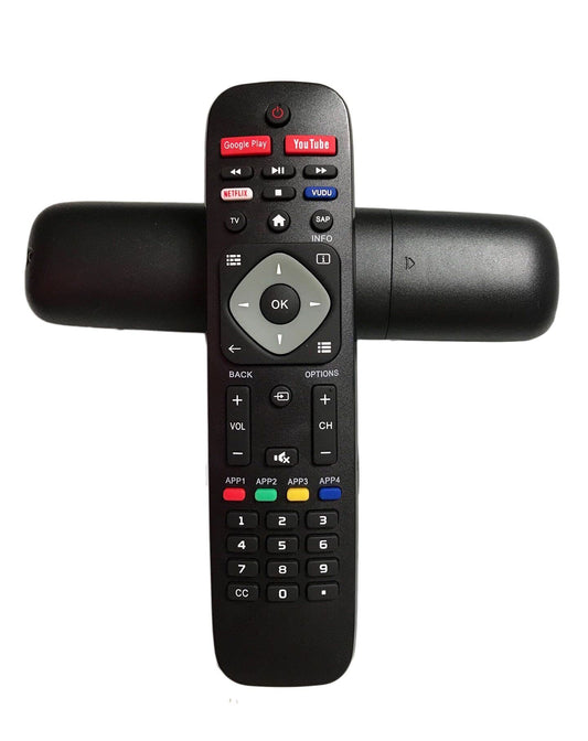 Replacement Remote Control for Philips Android Smart TV 43PFL5604/F7 55PFL5766/F7 50PFL5766/F7 55PFL5604/F7A 65PFL5766/F7 65PFL5604/F7A 65PFL5704/F7A