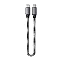 Satechi USB C to USB C Cable, USB4 Cable with 100W Power Delivery, up to 8K at 60Hz, 40Gbps Data Transfer, for M5 MacBook, iPhone 17, iPad and More