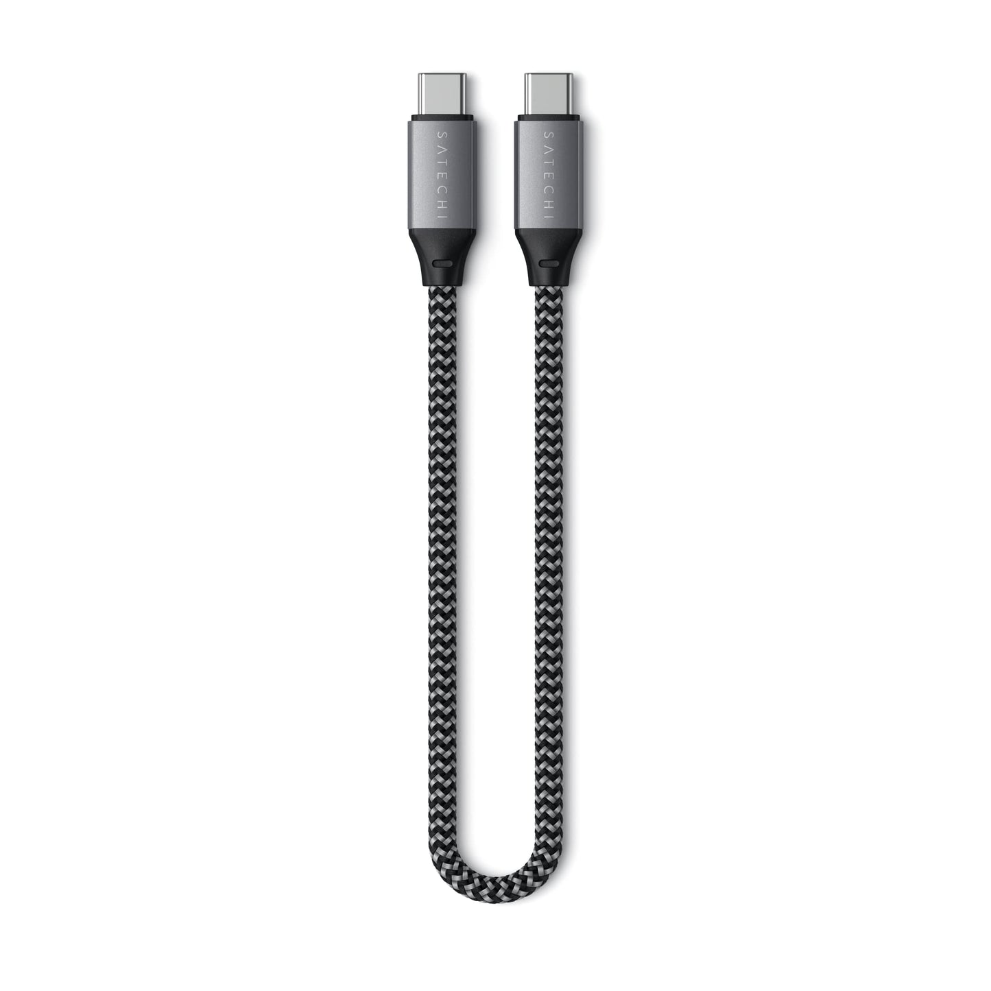 Satechi USB C to USB C Cable, USB4 Cable with 100W Power Delivery, up to 8K at 60Hz, 40Gbps Data Transfer, for M5 MacBook, iPhone 17, iPad and More