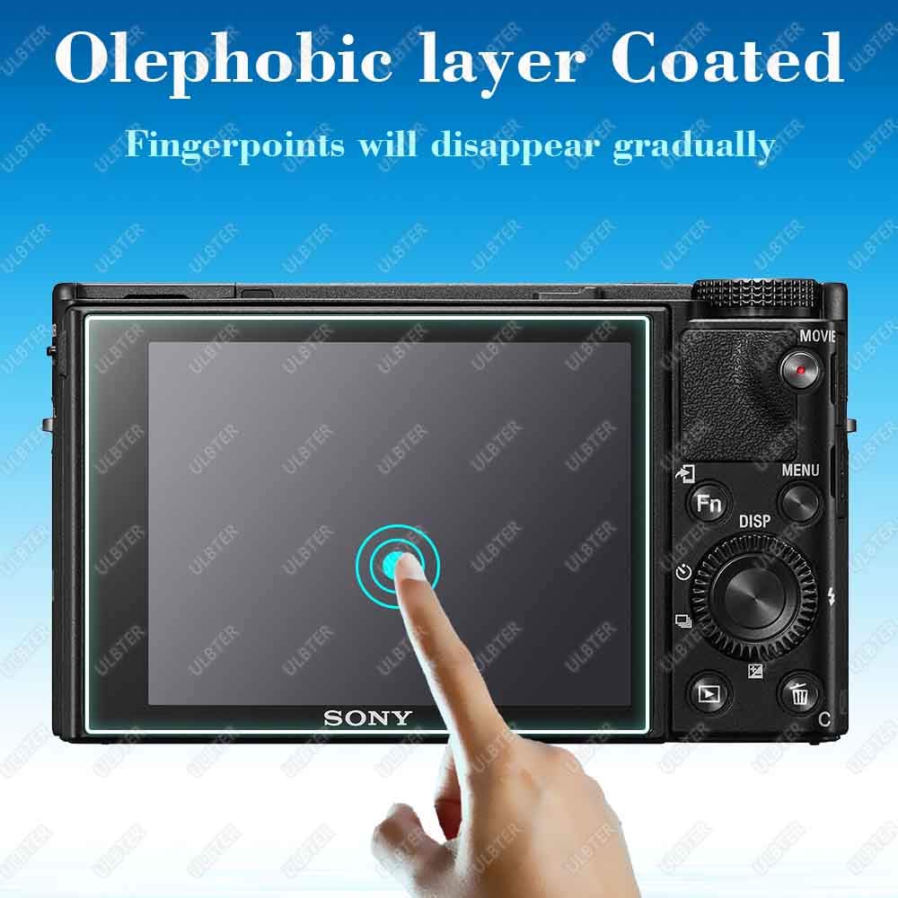 Screen Protector for Sony RX100 VI RX100 V RX100 IV RX100 III RX100 II RX100 I Digital Camera, ULBTER 0.3mm 9H Hardness Tempered Glass Saver