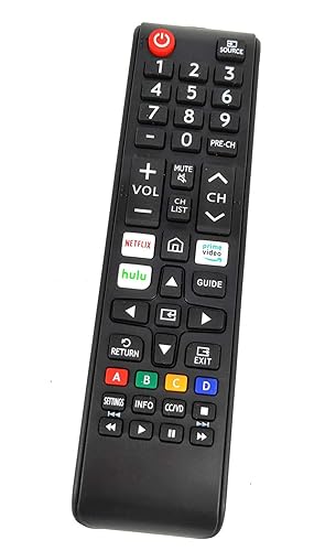 Replaced Remote Control Compatible for Samsung UN50RU7100 UN55RU7200 UN65RU7100 UN75RU710D UN43RU7200FXZA UN55RU7200FXZA UN65RU710DFXZA UN75RU7200FXZA