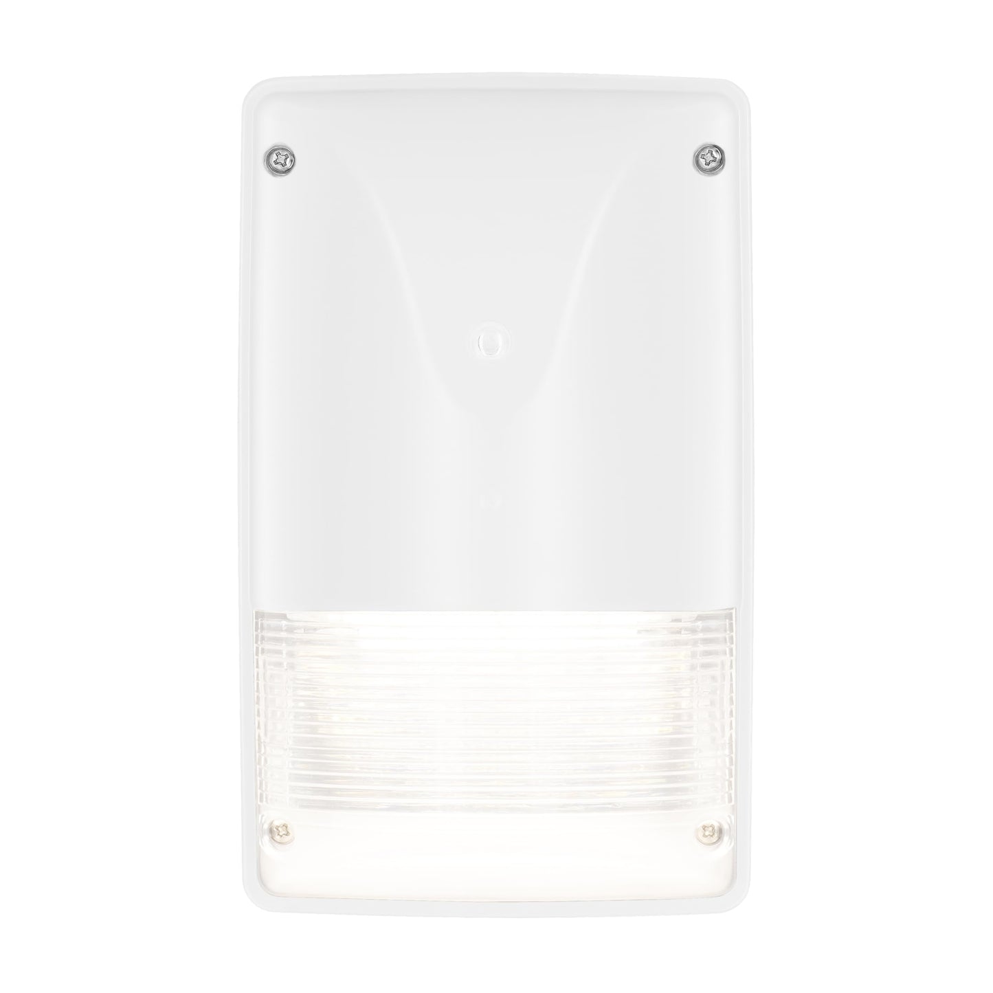 LEDVANCE Mini Wall Pack LED Luminaire, Non-Cutoff, 10/20/30W, 120-347V, Dimmable, 80 CRI, 3000/4000/5000K, Photocell, White - 1 Pack (62418)