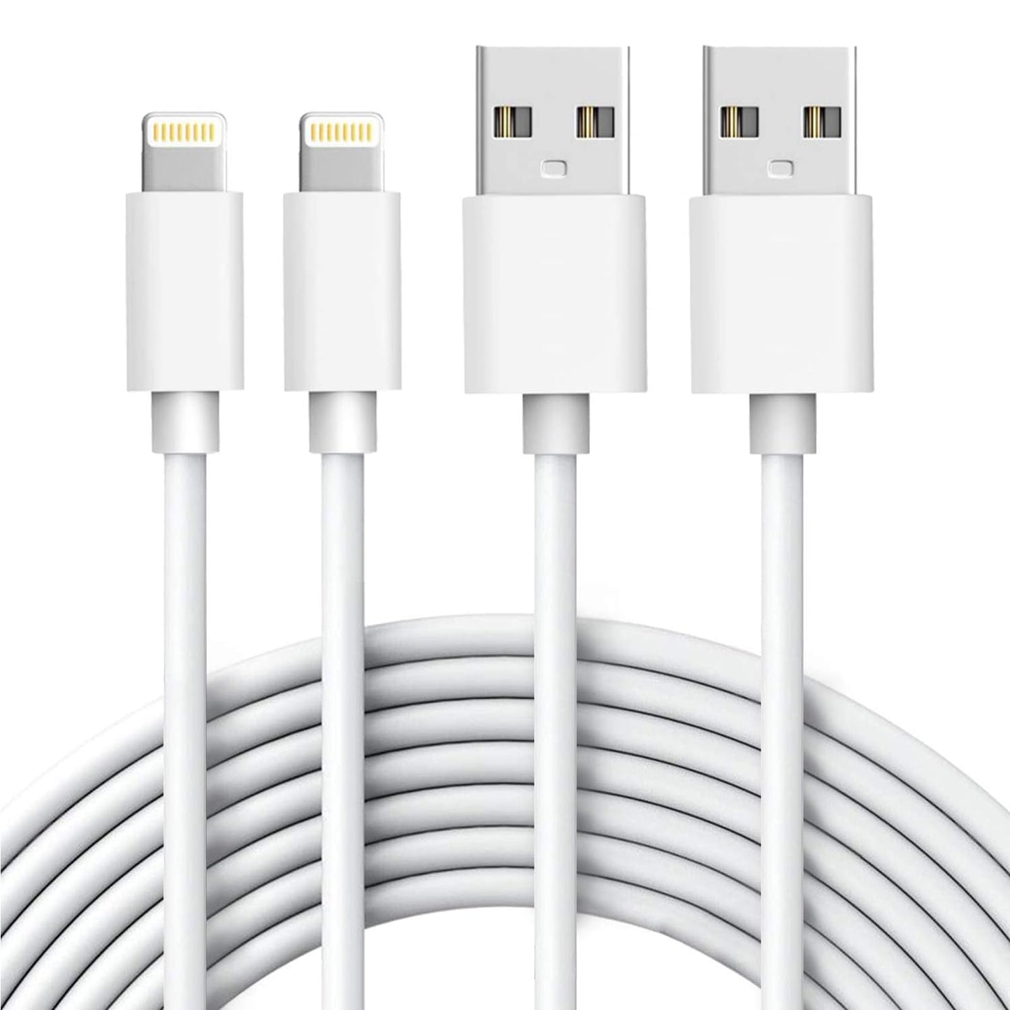 iPhone Charger, [Apple MFi Certified] 2PACK 6FT USB to Lightning Cable Power Fast Charging Cord Compatible with iPhone 14/13/12/11 Pro Max/XS…