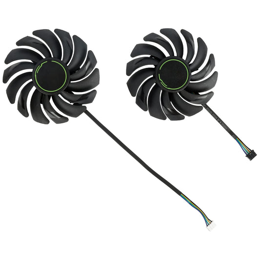 inRobert PLD09210S12HH 85mm 4Pin RTX2080 RTX2070 Graphics Card Fan Replacement for MSI RTX 2060 2070 2080 Super Ventus GPU (Fan-AB)