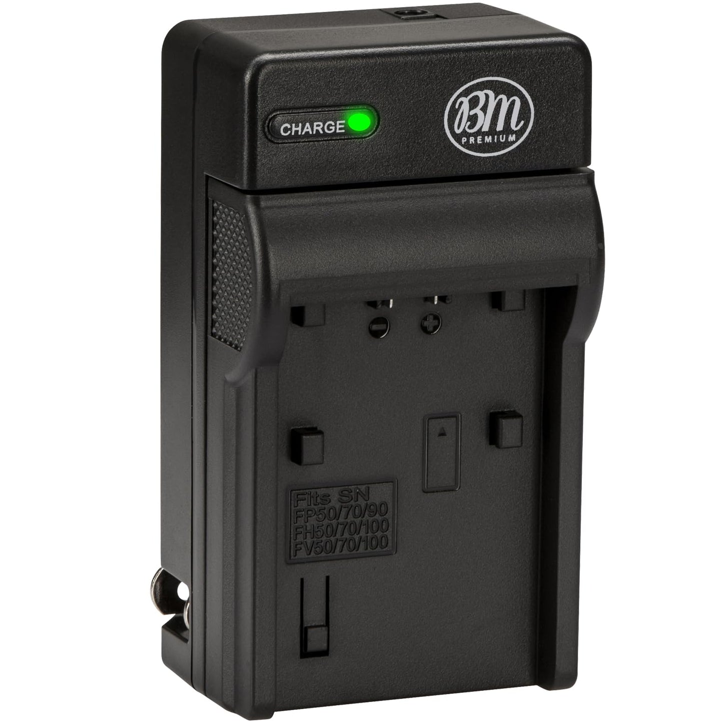BM Premium NP-FH50 Battery Charger for Sony CyberShot DSC-HX1 DSC-HX100V DSC-HX200V HDR-TG5V DSLR A230 A290 A330 A380 A390 Digital Cameras (BC-TRV
