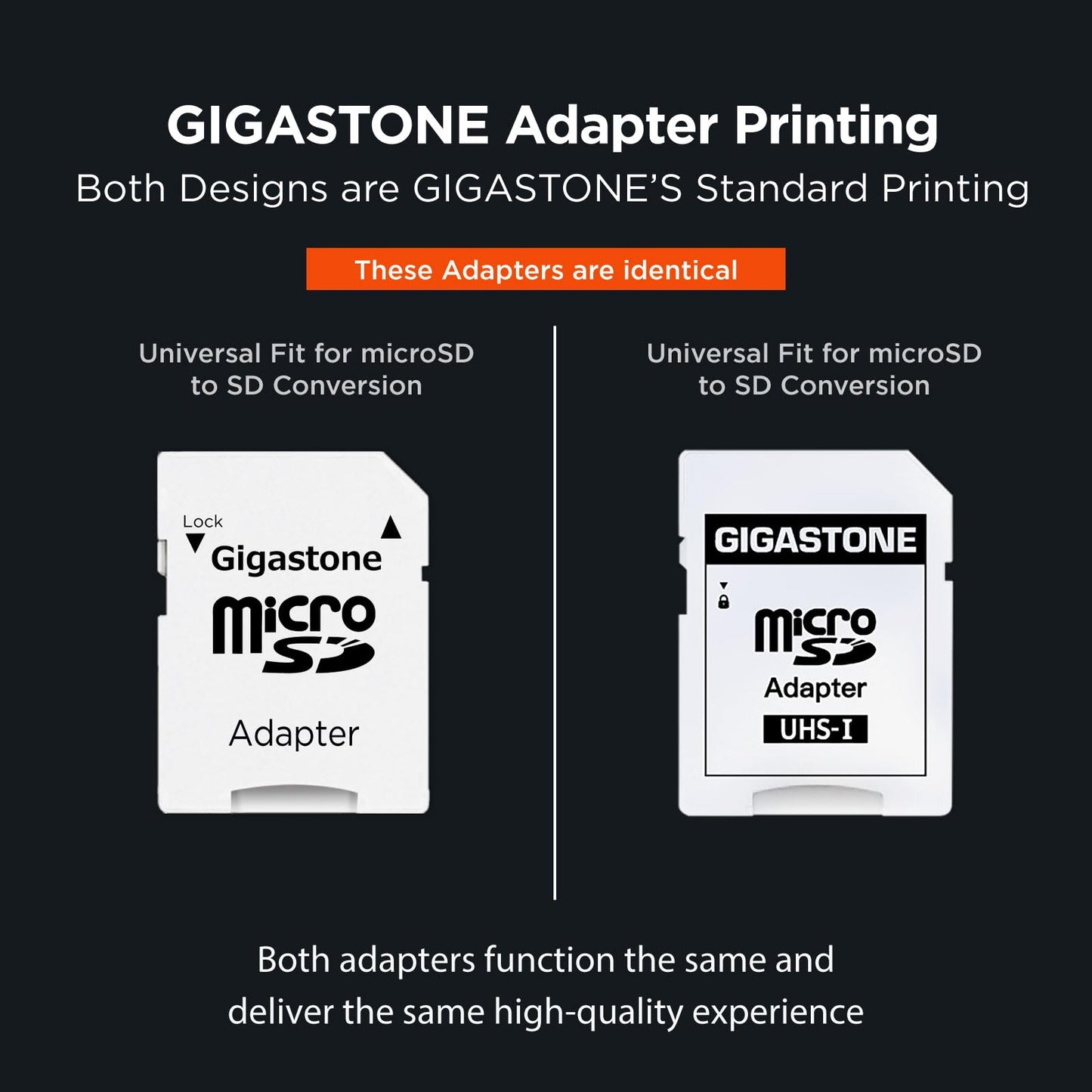 ?5-Years Data Recovery? GIGASTONE 128GB Micro SD Card, 4K Video Recording for GoPro, Action Camera, DJI, Drone, Nintendo-Switch, R/W up to 100/50 MB/s