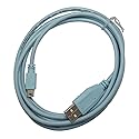 EDIMS USB Console Cable for Cisco Router Switch - 6 FT Mini-B to Type A
