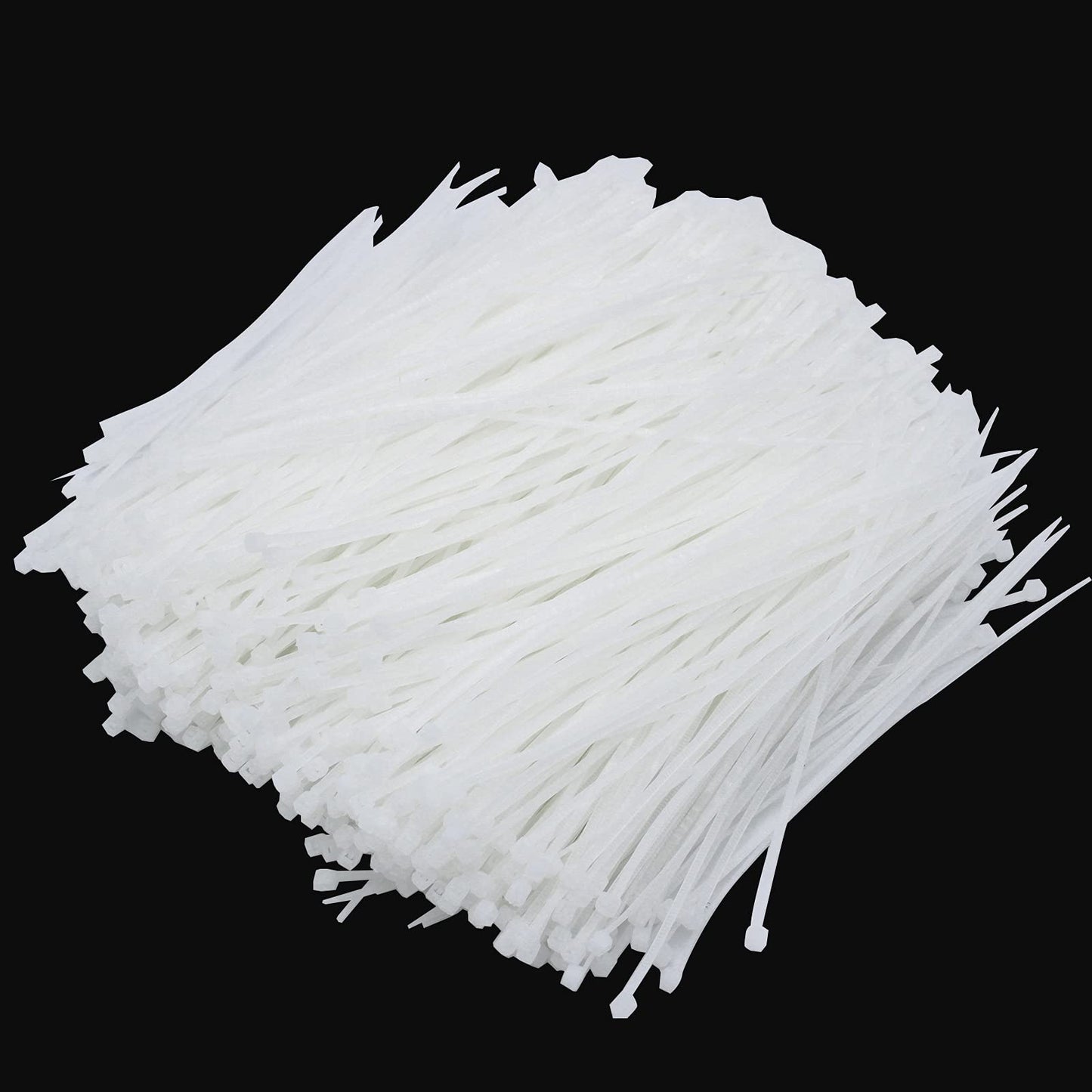 Magicorange Zip Ties 1000 Pack, 6 inch Cable Tie Self Locking Wire Cable Zip Nylon Zip Tie (White)