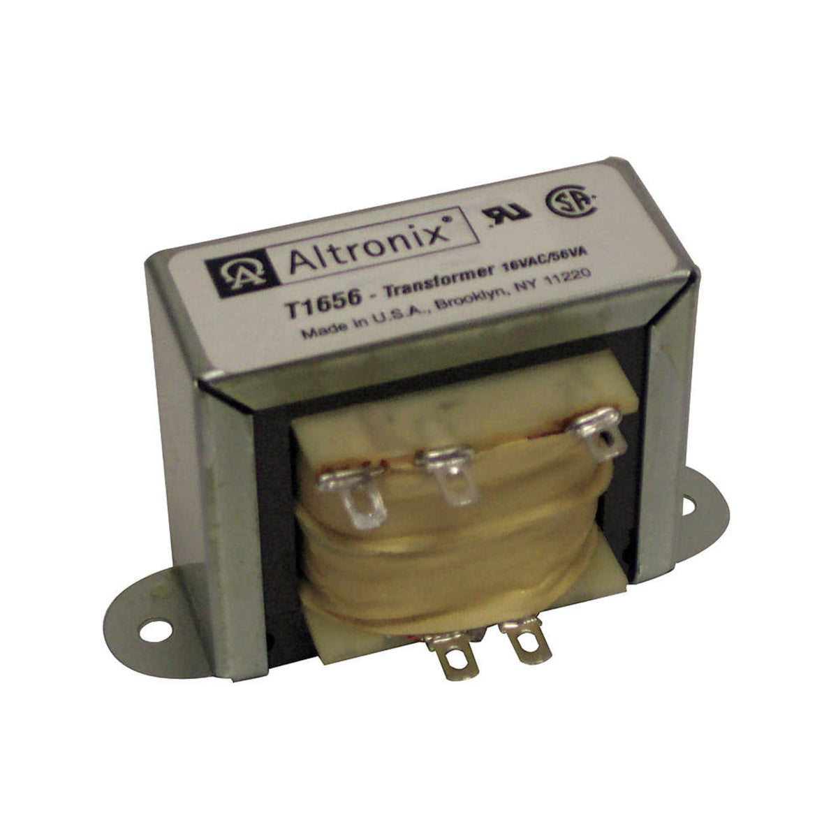 Transformer 16Vac/56Va, 115Vac