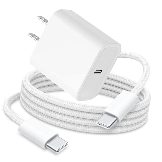 20W Fast Charger for iPhone 16E 17 Air 15/16 Pro Max, AirPods 4 4th, Airpods Pro 3 2 2nd,Beats Solo 4/Pill 2024/Powerbeats Pro 3 2 USB TPYE C Charging