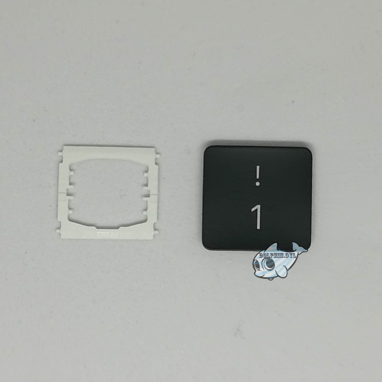 Dolphin.dyl(TM) Replacement Individual Key Cap for US New MacBook Pro A1989 A1990 Key Keyboard(Key Cap with Hinge) (1 / one)
