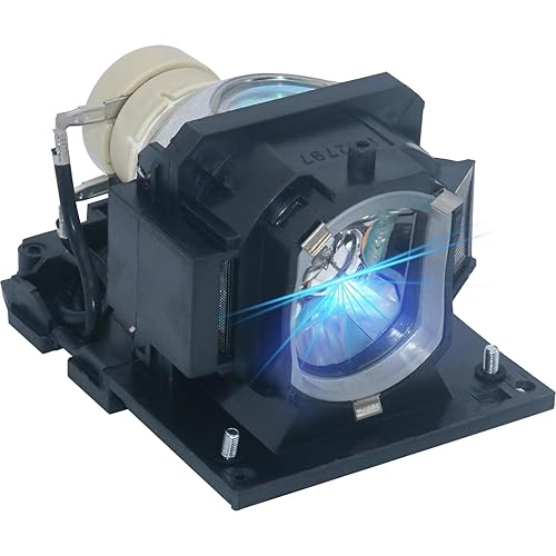 QUJXU DT01181/DT01251/DT01381 Replacement Projector Lamp Bulb for Hitachi BZ-1 CP-A220NM A221NM A222NM A250NL A300NM A301NM A302WN AW2519NM AW251NM