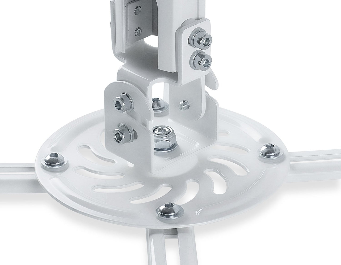 Mount-IT! Projector Ceiling Mount [30 lbs Capacity] Universal Bracket | 360 Full Motion with Tilt and Swivel Rotate | Adjustable Pole Height from