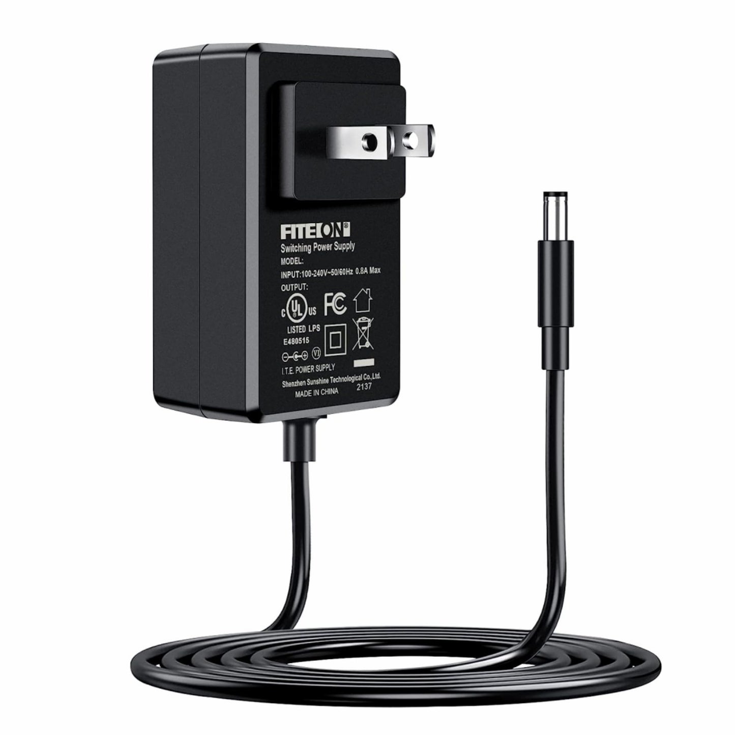 FITE ON 12V AC Adapter Compatible with Makita BMR100W BMR101W BMR100 BMR101 BMR 102 BMR102W BMR102; PRIVIA PX-130 PX-135 AD-A12150LW; Elmo 9419…