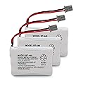 GEILIENERGY BT446 BT-446 Phone Battery Compatible with Uniden BBTY0503001 BT-1004 BT-1005 GE-TL26402 BT-504 CPH-488B 3.6V 800mAh (3 Pack)