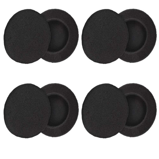 4 Pairs (2.4") Replacement Foam Earpads Ear Cushion Covers Compatible with Logitech H600 H330 H340 and Sony MDR-G45LP MDR-G55LP MDR-G410LP MDR-G101LP