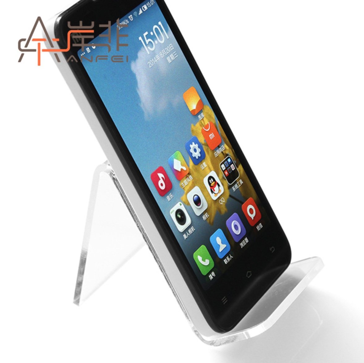 sccsport 20x Mobile Phone Display Holder Cellphone Stand Retail Show Rack Mounts Acrylic