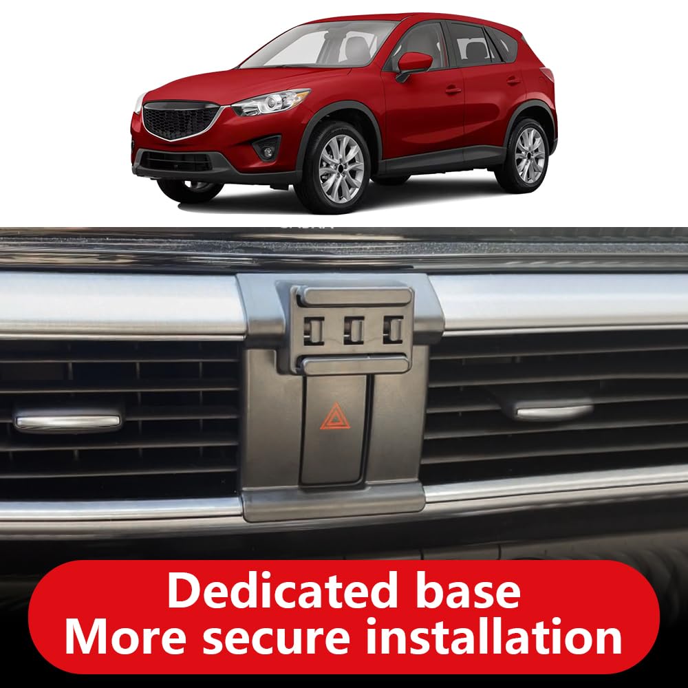 musttrue Car Phone Holder for Mazda CX-5 2016 Touring, Grand Touring Auto Accessories Navigation Bracket Interior Decoration Screen Mobile CX5 Cell