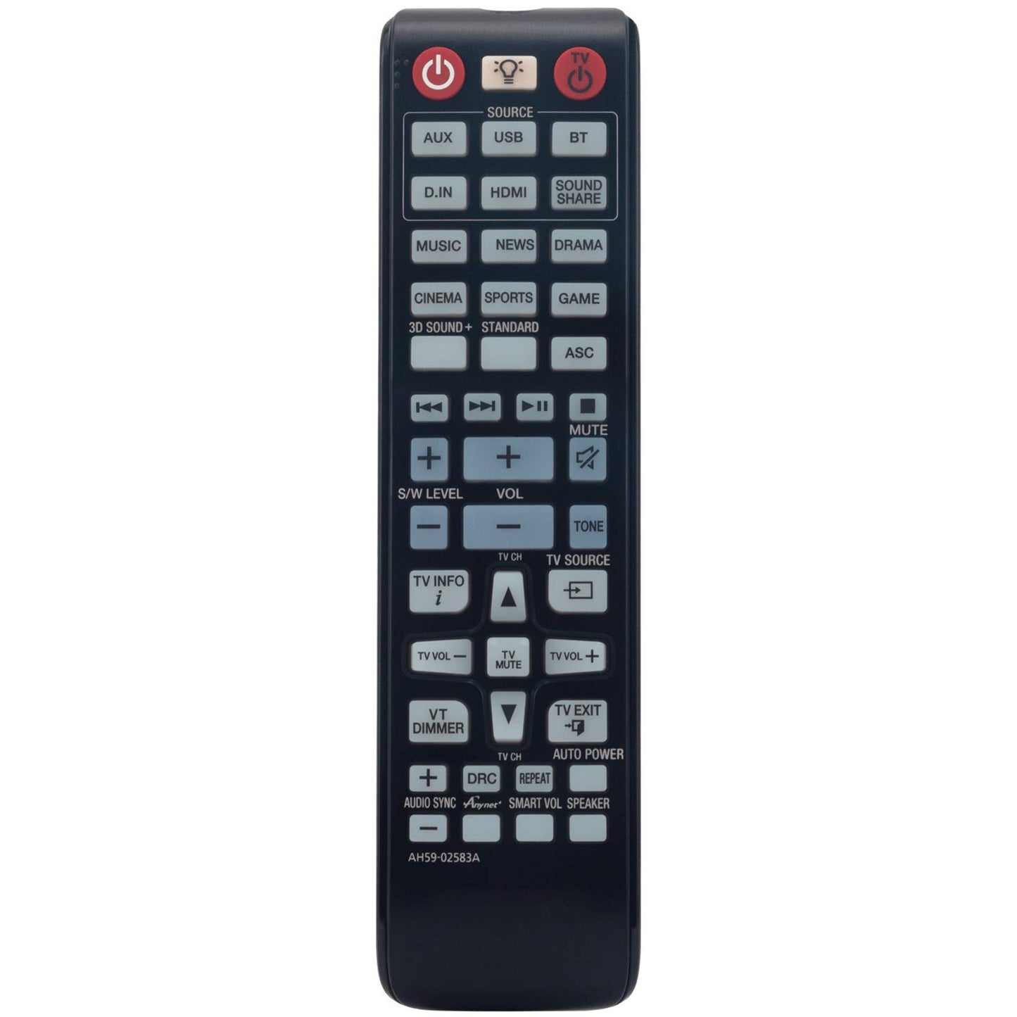 New - Remote Control AH59-02583A for Samsung Home Theater HT-F5500W HT-F6500 HT-F6530W
