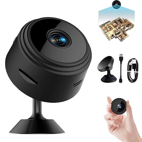 Guardhouse Camera, 2026 New Upgrade Magnetic Mini Watcheye Security Cam, 1080P Wireless Surveillance Cameras with Motion Detection, HD Night Vision
