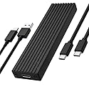 WORLDWIDETRADERS M.2 NVMe SSD Enclosure, USB-C USB 3.1 Gen 2 (10 Gbps) PCIe External Adapter NVMe Case for 2230/2242/2260/2280 M.2 SSD up to 8TB, UASP