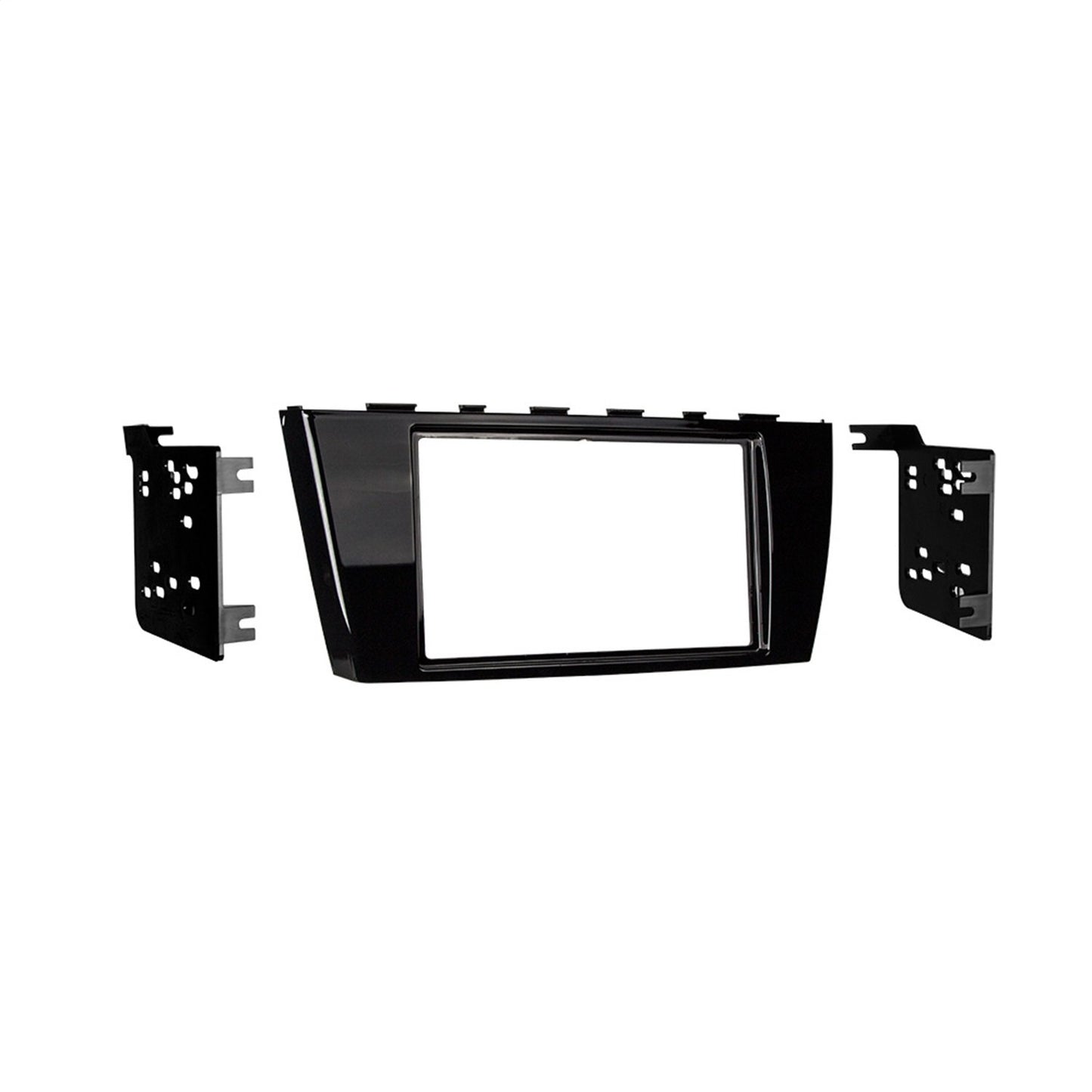 Metra 95-7016GHG Double DIN Dash Kit for Select 2014 and Mitsubishi Mirage Vehicles (Black)