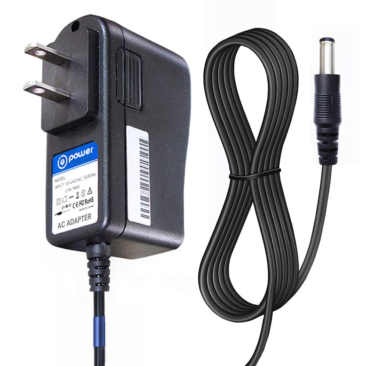 T-Power 9V Charger for Alesis QX49 Q49 QX61Alesis VI25 Advanced 25-Key USB MIDI Keyboard & Drum Pad Controller Replacement Switching Ac Dc Adapter…