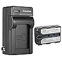 Kastar 1-Pack Battery and AC Wall Charger Replacement for Sony DCR-DVD100, DCR-DVD101, DCR-DVD200, DCR-DVD201, DCR-DVD300, DCR-DVD301, DCR-DVD91