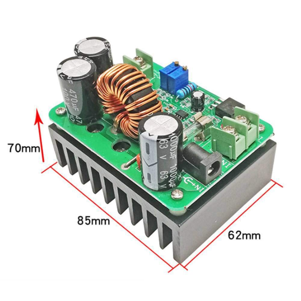 Apoesar 600W High Power DC to DC Boost Converter - 12-60V to 12-80V Boost Module Board Step-up Transformer