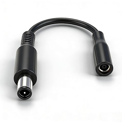 4.5mm to 7.4mm Connector for Laptop Charger Adapter for HP and Dell Charger Tip Converter, for HP Stream Spectre Pavilion Envy Elitebook Split
