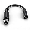 4.5mm to 7.4mm Connector for Laptop Charger Adapter for HP and Dell Charger Tip Converter, for HP Stream Spectre Pavilion Envy Elitebook Split