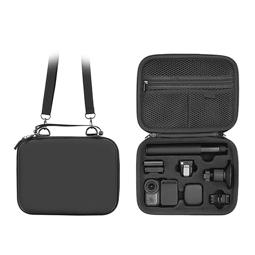 DFTIM Osmo Nano Case,Dual Layer Storage Protective Travel Bag for DJI Osmo Nano Camer Accessories Bullet Time Handle/Selfie Stick, Anti-water Splash