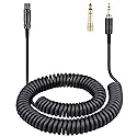 FAAEAL K702 Coiled Audio Cable Compatible with AKG Q701 K712 K240S K271S K241 K275 Pioneer HDJ-2000 beyerdynamic DT 770 DT 990 Pro Headphones…